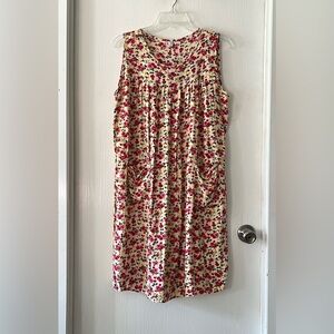POGTMM Floral Sleeveless Midi Dress